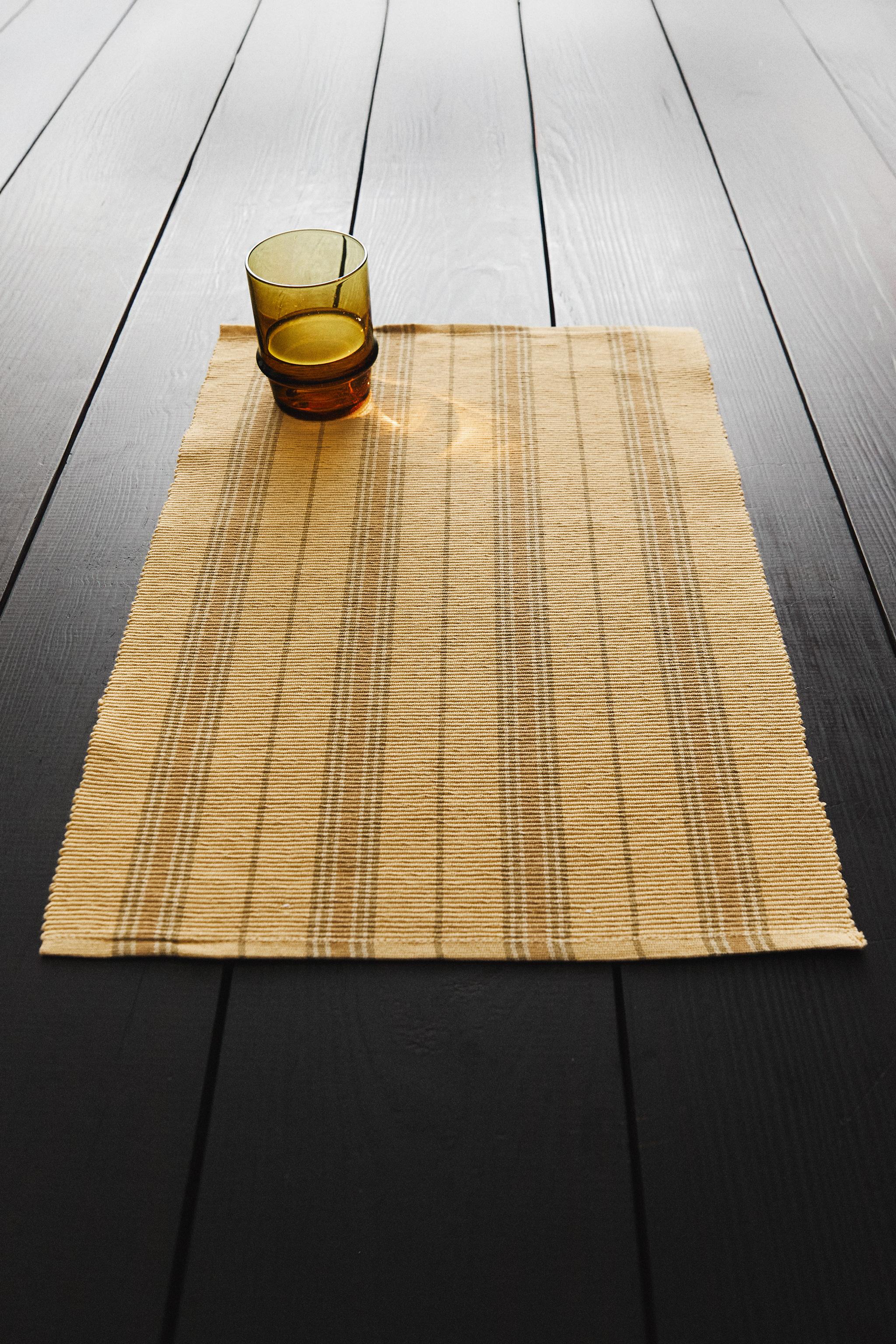 SET DE TABLE RAYURES (LOT DE 2)